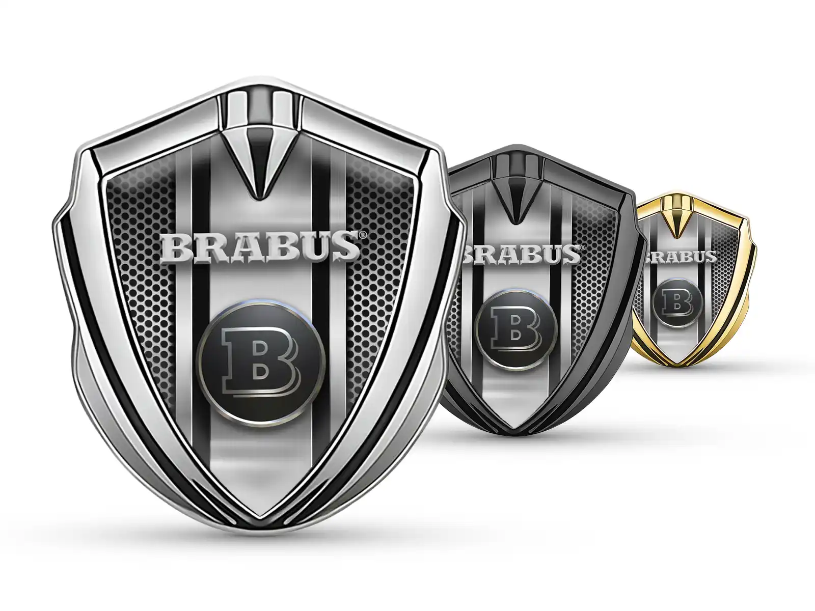 Brabus Badge Autoadesivo Stile Minimal Look High-End